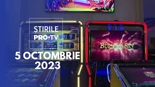 Știrile PRO TV  5 octombrie 2023 [upl. by Guillermo716]