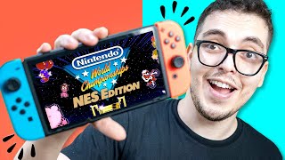 World Championship NES Edition  Conhecendo O NOVO Jogo do NINTENDO Switch [upl. by Nonohcle]