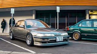 PERFECT Stance On This Honda Integra ZXI at Honda Spot Cars amp Coffee [upl. by Nirtiac]