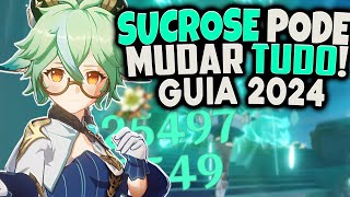 SUCROSE Pode DUPLICAR Seu DANO FAÇA ISSO e TENHA Uma build PERFEITA e ATUALIZADA GENSHIN IMPACT [upl. by Ellesor217]