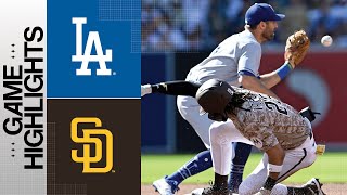 Dodgers vs Padres Game Highlights 5723  MLB Highlights [upl. by Imogen748]