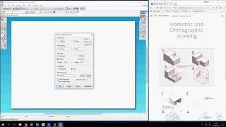 Techsoft 2D  Drawing in Isometric  Set up [upl. by Atilahs]