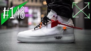 148  OFF WHITE x Nike quotAIRquot Force 1 Low “The Ten”  Reviewon feet  sneakerkult [upl. by Rebane]