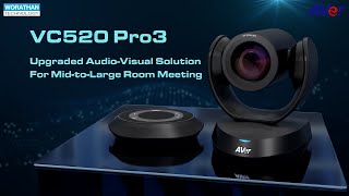 AVer VC520 Pro3 Intro Video  Professional Camera and Speakerphone for Midtolarge Meeting Rooms [upl. by Egide832]