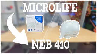 Inhalator tłokowy nebulizator Microlife NEB 410 review i sposób podłączenia [upl. by Ecertak747]