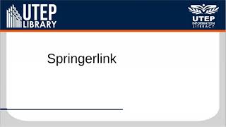 SpringerLink [upl. by Dinin390]