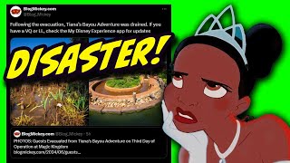 DOA Disney New Tiana Ride Keeps Breaking Down During Opening [upl. by Jessalin164]