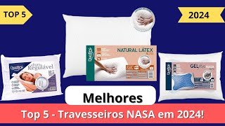 ATUALIZADOS TOPS 5 Melhores Travesseiro NASA Travesseiro da Nasa EM 2024 [upl. by Atteram]