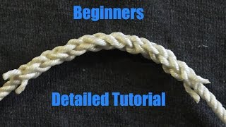 Beginner Friendly Splicing  How To Splice 3 Stranded Rope Together [upl. by Amikehs]