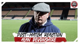 🎙 POSTMATCH REACTION vs Barnet Alan Devonshire [upl. by Sosthina]