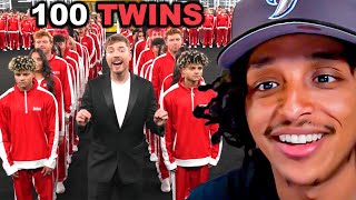 MR BEAST FOUND 100 TWINS TO COMPETE FOR 250K [upl. by Barger]