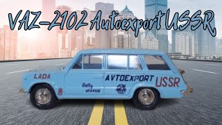 VAZ2102 Autoexport USSR A SovietEra Gem  143 Tantal Scale Model Review [upl. by Sherurd622]