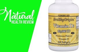 Healthy Origins Vitamin D3 10000 IU 360 Softgels [upl. by Ignacia]