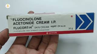 FlucortH Skin Cream  Fluocinolone Acetonide Cream  Flucort H Skin Cream Uses benefits review [upl. by Ttelrahc]