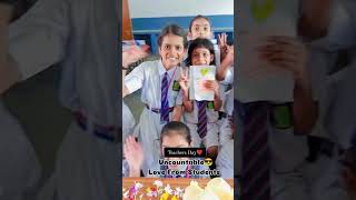 Students Uncountable Love😍On Teachers Day❤️PMS Krishna Vlogs and Tricks mehndi mehndi [upl. by Mosera977]