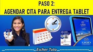 Como Agendar Cita para Entrega de Tablet  UASD  2023 [upl. by Kraul621]