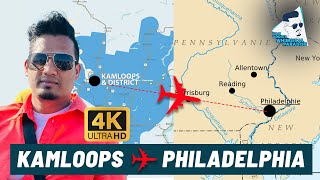 KAMLOOPS TO PHILADELPHIA I 4K [upl. by Nica509]