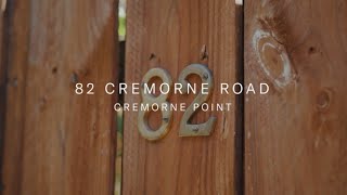 82 Cremorne Road Cremorne Point [upl. by Amian655]