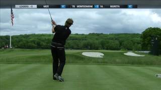 Bernhard Langers Beautiful Slow Motion Swing  2017 Senior PGA Championship [upl. by Ailaza]