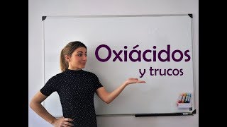 QUÍMICA Formulación de OXIÁCIDOS y trucos [upl. by Grekin884]