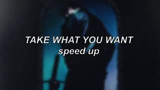 Post Malone ft Ozzy Osbourne amp Travis Scott – Take What You Want  Speed Up [upl. by Nairadal]