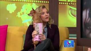 Chloë Moretz Carrie interview on Despierta América [upl. by Leiruh]