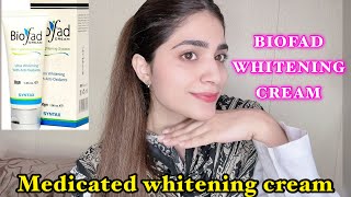 Biofad cream review  medicated whitening cream  How to use  side effects  Review by dr [upl. by Schlessinger]