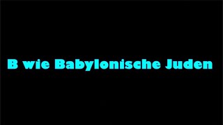 Babylonische Juden aus quotdas kleine Juden abcquot [upl. by Jerri]