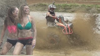 AUGUSTA OFF ROAD PARKPT 2ATVS TRUCKS AND MUDDY GIRLS [upl. by Obbard]