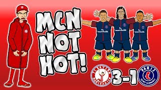 🚫MCN NOT HOT🚫 Bayern vs PSG 31 Parody Goals Highlights Champions League 2017 [upl. by Abih]