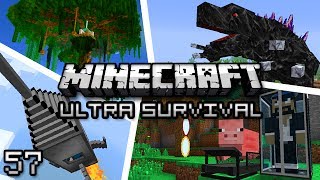 Minecraft Ultra Modded Survival Ep 57  ALIEN ENCOUNTER [upl. by Etireuqram]