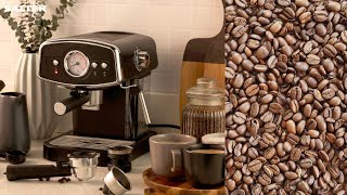 Salter Introducing  The Barista Deluxe Coffee Machine  Modern Kitchen Essentials [upl. by Publus]