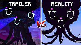 Wither Storm Trailer VS Reality [upl. by Eleahcim]