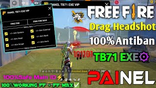 100Antiban Headshot OB45 PANEL🔥Free fire Update Main ID Safe Headshot Regedit  New Injector [upl. by Kaja661]