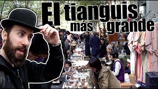 El MERCADO DE PULGAS más grande de Japón TIANGUIS flea market Tokyo chacharas México [upl. by Othe550]