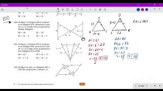 100Na figura o triângulo CBA é congruente ao triângulo CDE Determine o valorde x e y e a razão [upl. by Brandon]