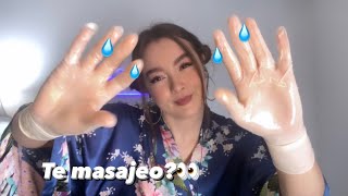 ASMR para dormir en Español SpaMasaje Relajante Roleplay Triggers con guantes de latex y aceite😴 [upl. by Adam]