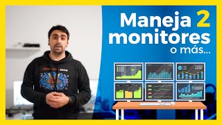 Maneja 2 o más monitores de una manera más profesional 📺 [upl. by Aymik]