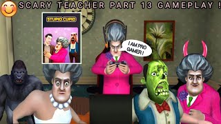 Scary teacher part 13 gameplayScary teacher in tamilhorroron vtg [upl. by Ramedlab514]