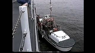 USCGC SHERMAN WHEC720 And 44ft 44401 Motor Life Boat From Bodega Bay [upl. by Hook]