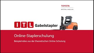 Staplerschein Online  Digital zum Gabelstaplerführerschein [upl. by Nitsreik]