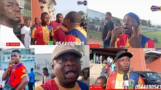 PAINFUL LOSS HEARTS OF OAK FANS CURSING PLAYERS AFTER LOSING TO ADUANA STARS [upl. by Higinbotham]