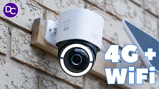 eufy 4G LTE S330 Cam Review amp Setup  4K Video amp AI Tracking [upl. by Neddy]