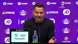 Rueda de prensa Real Valladolid CF vs Girona FC [upl. by Anoved976]