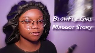 THIS STORY MADE ME CRY  BlowFly Girl Maggot Story  Reading Cursed Fanfics 20 [upl. by Namilus]