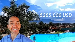 COZY TWO BED HOME FOR SALE ┃ Lake Chapala ┃Mexico ┃POOL TENNIS GYM amp VIEWS┃USD  285000 [upl. by Ahsieker]