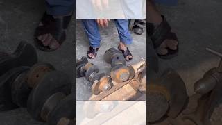 BROKEN CRANKSHAFT REPAIRED LIKE A NEW ONE crankshaft repairing restoration shortvideo [upl. by Tnilc302]