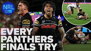 Every Panthers try  2023 Finals series  NRL on Nine [upl. by Rats]