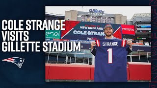 Cole Strange’s First Day in Foxboro  Patriots 2022 Draft Pick Highlights [upl. by Jamil]