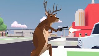 DEER Simulator Gameplay  Deer Super Animal  Deer Vs Super Cops  Shehanshah [upl. by Jay595]